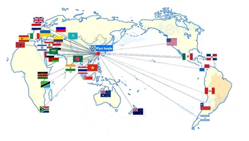 Mercadorias são enviadas ao redor do mundo todos os dias