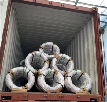 Nosso fio de aço carbono SWCH10A é enviado para todo o mundo