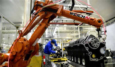 A escala geral da indústria manufatureira da China permaneceu a primeira do m...