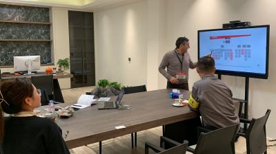Clientes portugueses visitam a Aotian Steel e elogiam a gestão Lean e a quali...