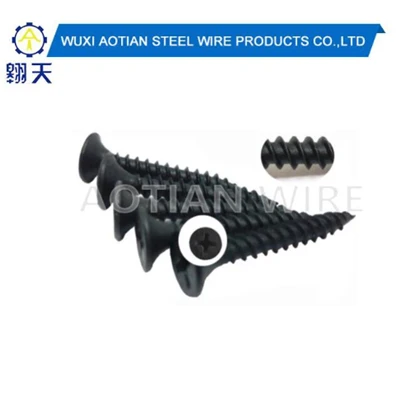 Parafuso para drywall preto
